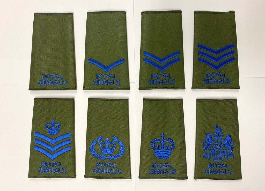 Rank Slides, Royal Signals – The Kit Monkey